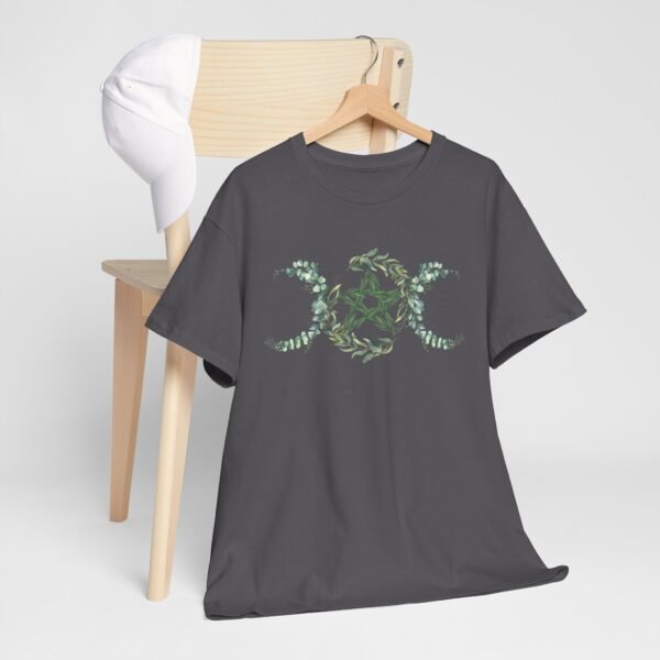 Triple Goddess: Emblem of Nature's Cycles | Unisex Heavy Cotton Tee - Image 63