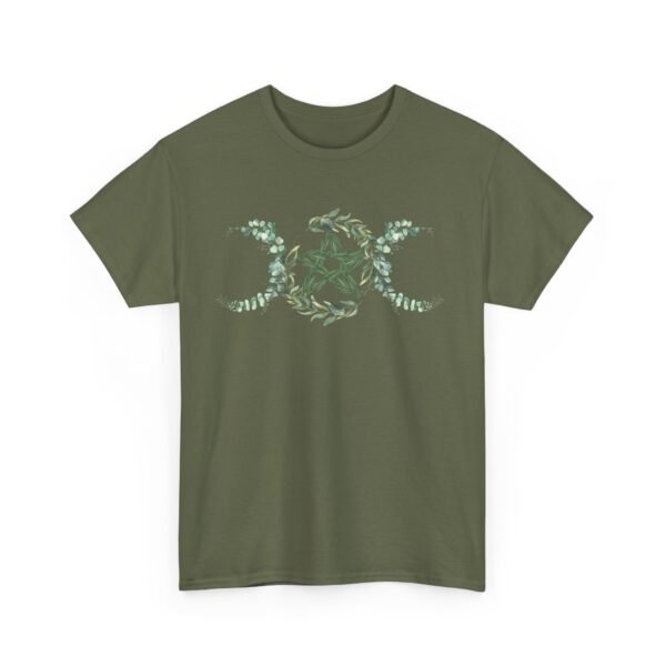 Triple Goddess: Emblem of Nature's Cycles | Unisex Heavy Cotton Tee - Image 31