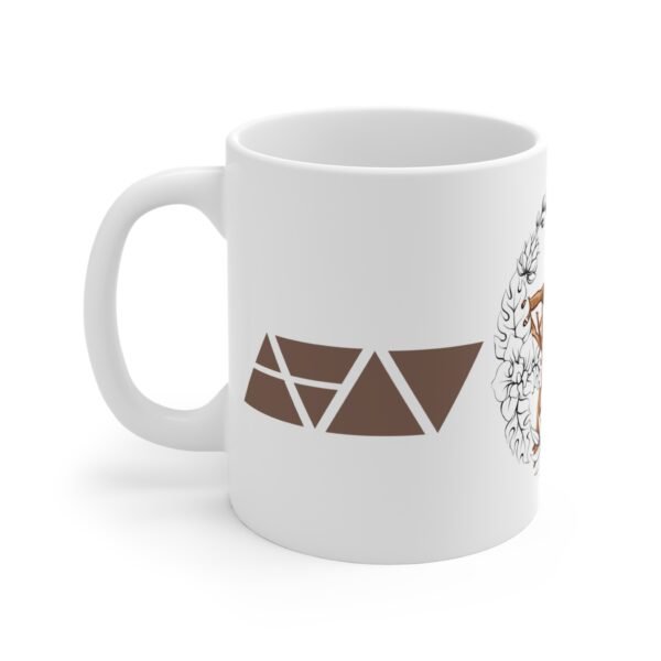 Mug 11oz - wicca pentacle and the elements - Image 2