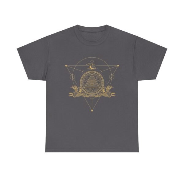 Embrace Mystical Protection: Sigil of Power T-shirt | Unisex Heavy Cotton Tee - Image 55