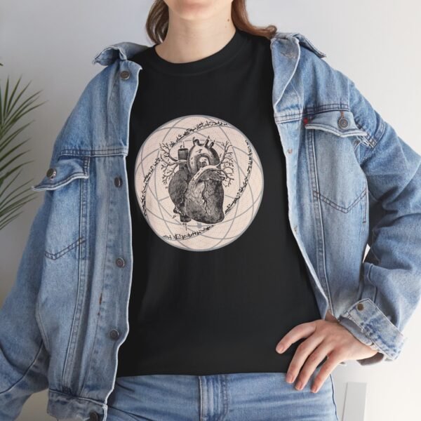 fusion of mystical symbolism and visual enchantment | Unisex Heavy Cotton Tee - Image 23