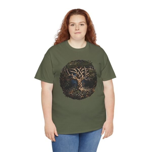 Rooted in Wisdom: Tree of Life | Unisex Heavy Cotton Tee - Image 42