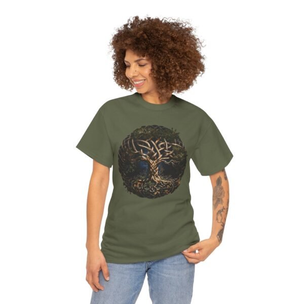 Rooted in Wisdom: Tree of Life | Unisex Heavy Cotton Tee - Image 28