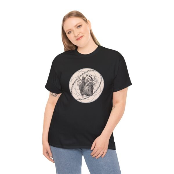 fusion of mystical symbolism and visual enchantment | Unisex Heavy Cotton Tee - Image 12