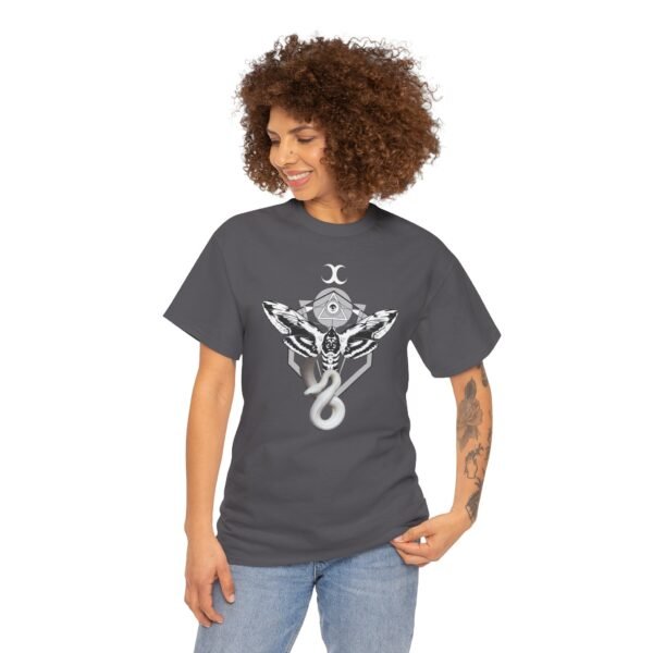 Sigil of the Serpent: Embrace Transformation T | Unisex Heavy Cotton Tee - Image 65