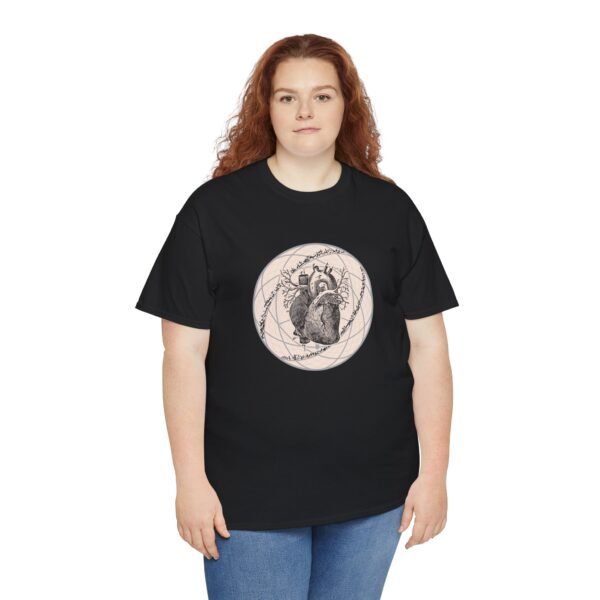 fusion of mystical symbolism and visual enchantment | Unisex Heavy Cotton Tee - Image 15