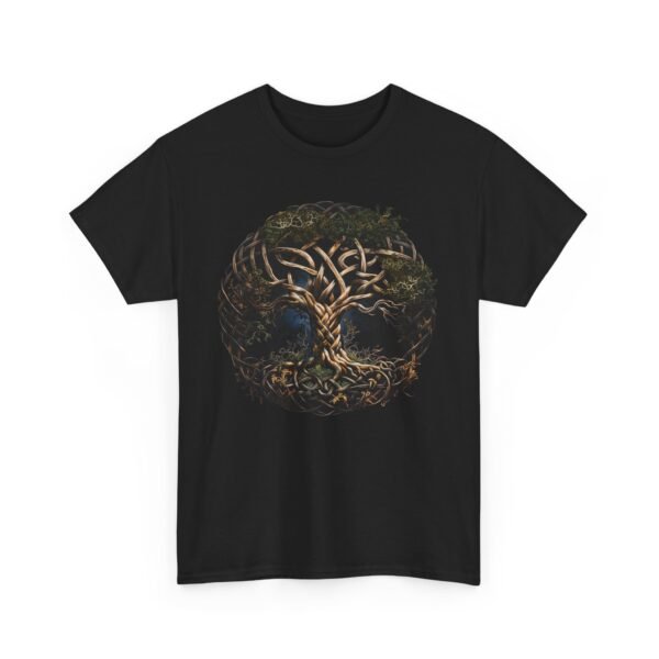 Rooted in Wisdom: Tree of Life | Unisex Heavy Cotton Tee - Image 4