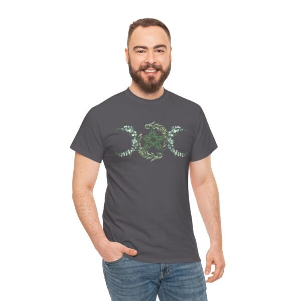 Triple Goddess: Emblem of Nature's Cycles | Unisex Heavy Cotton Tee - Image 67