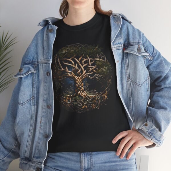 Rooted in Wisdom: Tree of Life | Unisex Heavy Cotton Tee - Image 23