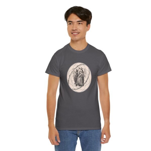 fusion of mystical symbolism and visual enchantment | Unisex Heavy Cotton Tee - Image 75