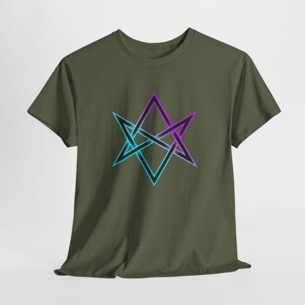 Heptagram: Unveiling the Secrets | Unisex Heavy Cotton Tee - Image 33