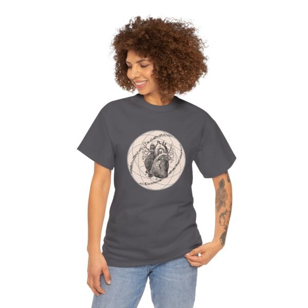 fusion of mystical symbolism and visual enchantment | Unisex Heavy Cotton Tee - Image 65