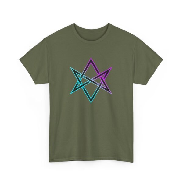 Heptagram: Unveiling the Secrets | Unisex Heavy Cotton Tee - Image 30