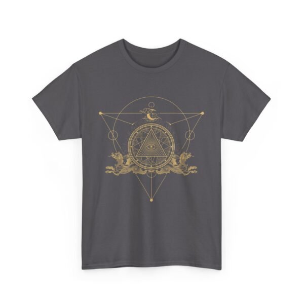 Embrace Mystical Protection: Sigil of Power T-shirt | Unisex Heavy Cotton Tee - Image 57