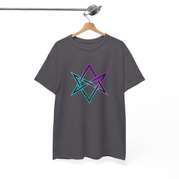 Heptagram: Unveiling the Secrets | Unisex Heavy Cotton Tee - Image 61