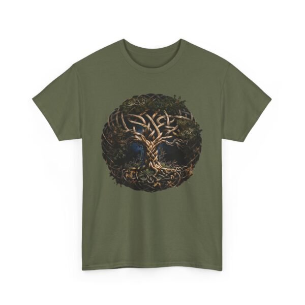 Rooted in Wisdom: Tree of Life | Unisex Heavy Cotton Tee - Image 31