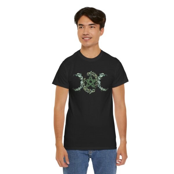 Triple Goddess: Emblem of Nature's Cycles | Unisex Heavy Cotton Tee - Image 21