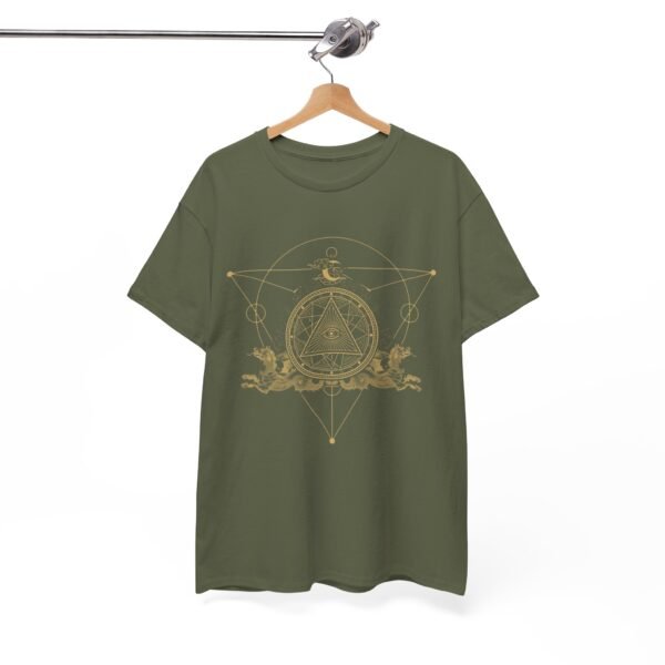 Embrace Mystical Protection: Sigil of Power T-shirt | Unisex Heavy Cotton Tee - Image 34