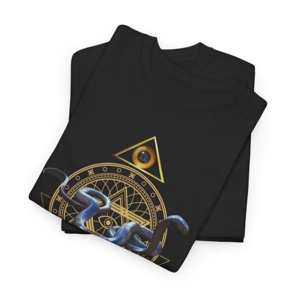 Spell of the Serpent: Embrace Transformation  | Unisex Heavy Cotton Tee - Image 5