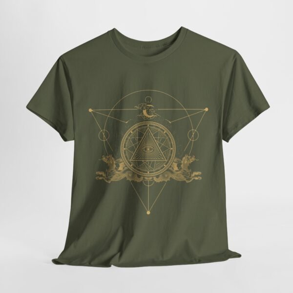 Embrace Mystical Protection: Sigil of Power T-shirt | Unisex Heavy Cotton Tee - Image 33